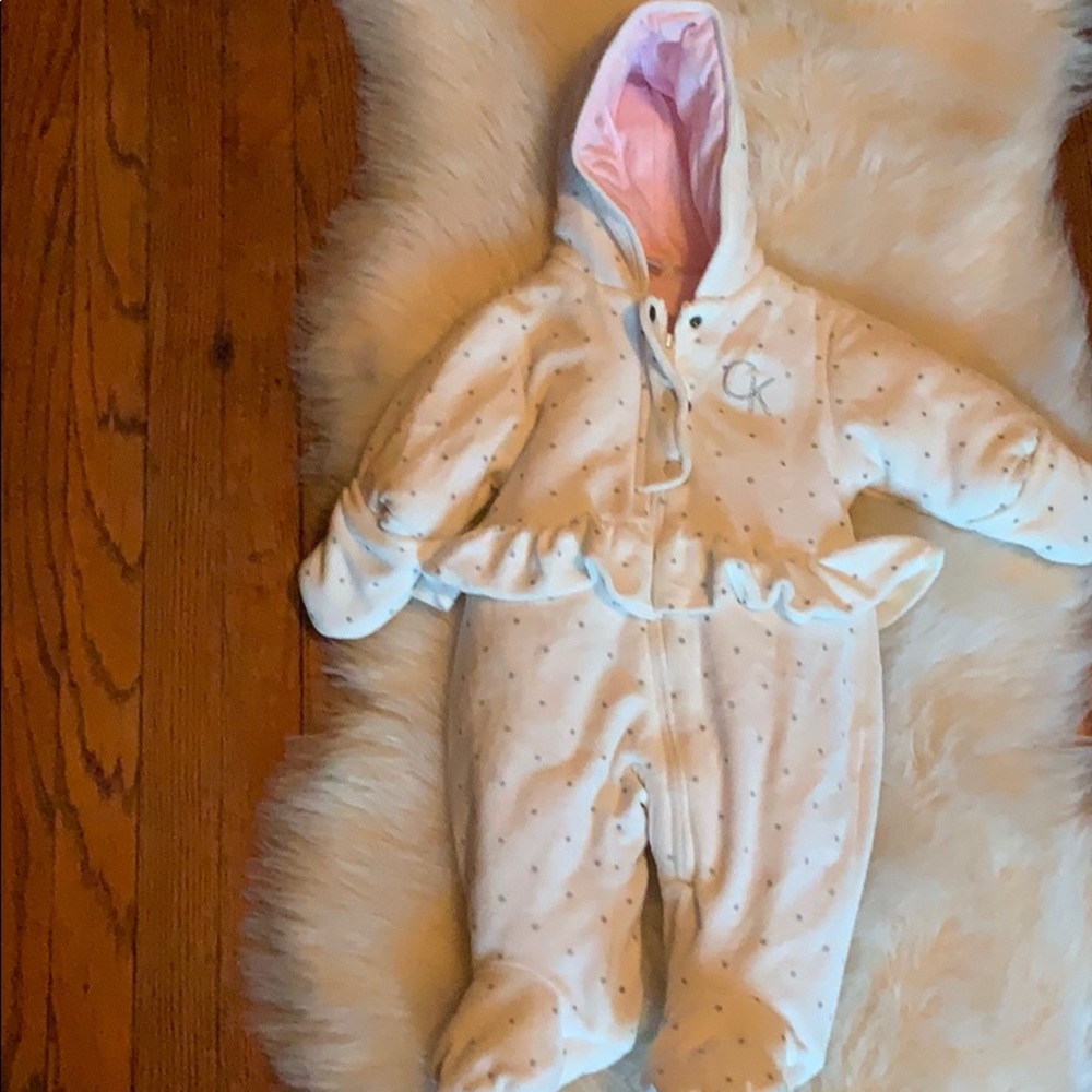 Baby girls snow suit